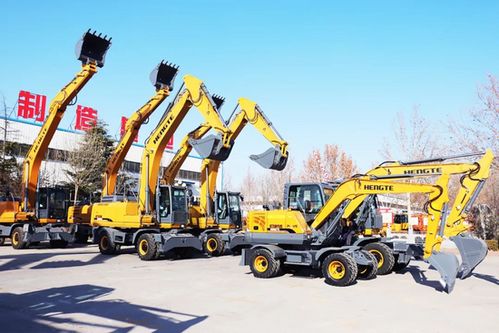 恒特挖掘機批量發車儀式