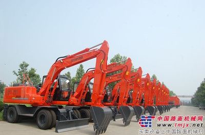 恒特重工42臺輪式挖掘機出口吉爾吉斯斯坦，彰顯中國制造實力